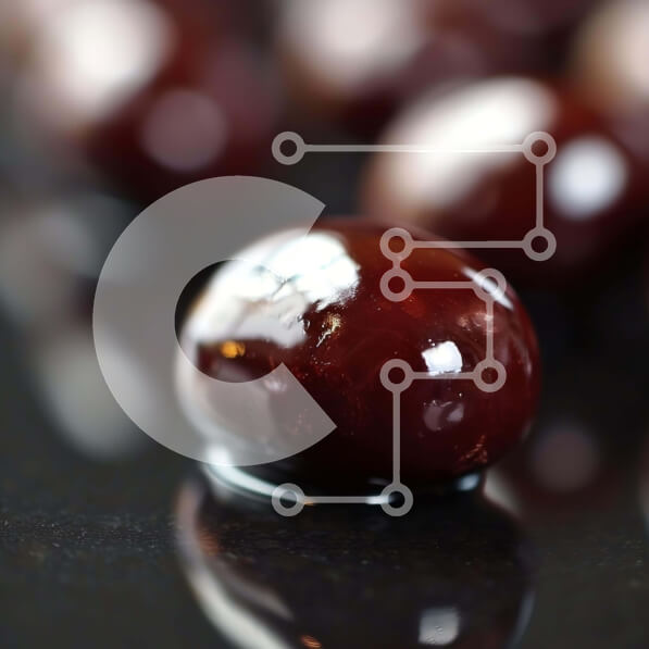 Σετ των 2 Intra Συλλεκτικό Ξύλινο Παζλ Plywood  4mm - Ποικιλία αμύγδαλων και ξηρών καρπών με επικάλυψη σοκολάτας Σε Ξύλινο Κουτί - Διαστάσεις: 10x10 cm – 25 κομμάτια