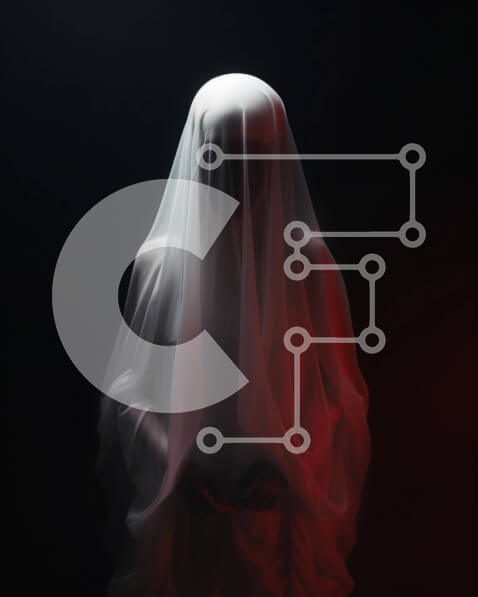 Intra Συλλεκτικό Ξύλινο Παζλ Plywood  4mm - Λευκή γυναίκα με πέπλο που καλύπτει το πρόσωπό της Σε Ξύλινο Κουτί - Διαστάσεις Puzzle: 10x10 cm – 25 κομμάτια