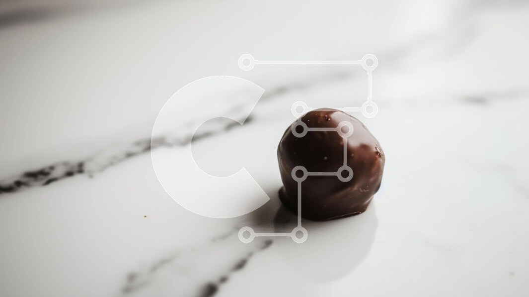 Σετ των 2 Intra Συλλεκτικό Ξύλινο Παζλ Plywood  4mm - Σοκολατένιο αυγό σε μαρμάρινο τραπέζι Σε Ξύλινο Κουτί - Διαστάσεις: 10x10 cm – 25 κομμάτια