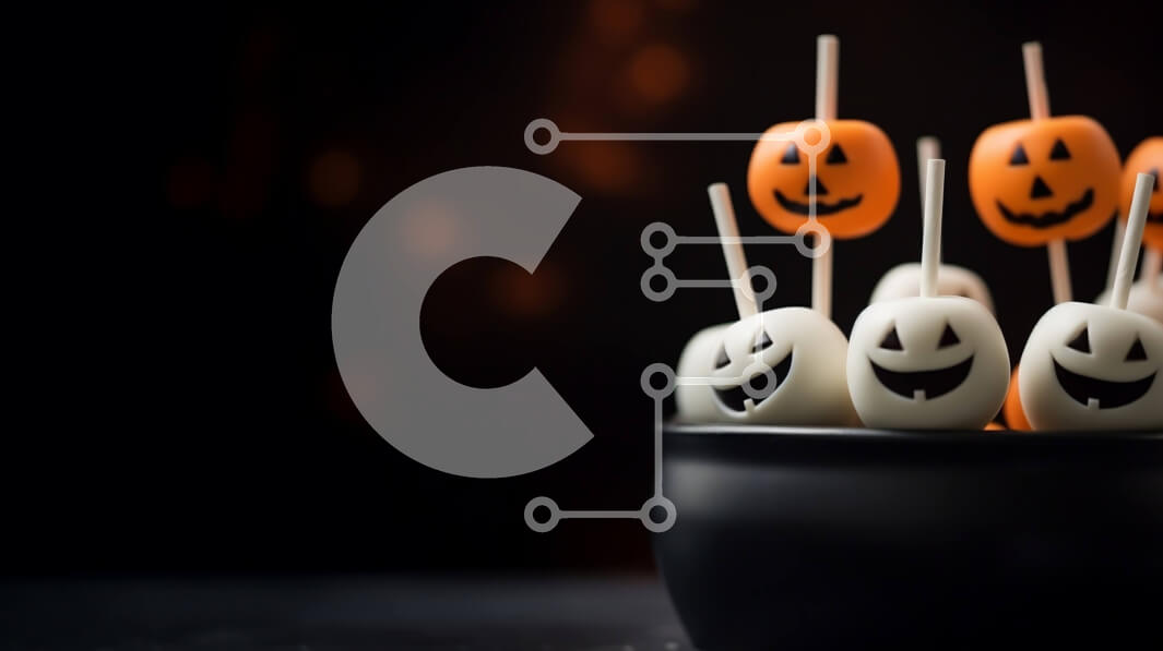 Intra Συλλεκτικό Ξύλινο Παζλ Plywood  4mm - Χαλοουίν Jack-O'-Lantern Pumpkin Lollipops και Candy Corn Σε Ξύλινο Κουτί - Διαστάσεις: 10x10 cm – 25 κομμάτια