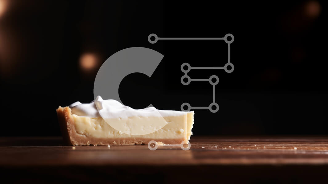 Σετ των 2 Intra Συλλεκτικό Ξύλινο Παζλ Plywood  4mm - Cheesecake σε ξύλινο τραπέζι με κεριά Σε Ξύλινο Κουτί - Διαστάσεις: 10x10 cm – 25 κομμάτια