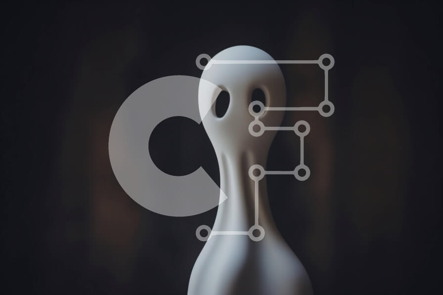 Intra Συλλεκτικό Ξύλινο Παζλ Plywood  4mm - Μυστηριώδες λευκό ειδώλιο Σε Ξύλινο Κουτί - Διαστάσεις Puzzle: 10x10 cm – 25 κομμάτια