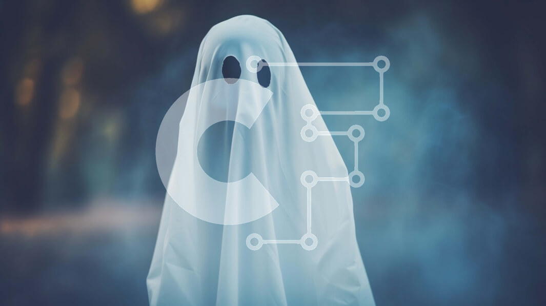 Intra Συλλεκτικό Ξύλινο Παζλ Plywood  4mm - Φάντασμα σε ένα σκοτεινό δάσος για το Halloween Σε Ξύλινο Κουτί - Διαστάσεις Puzzle: 10x10 cm – 25 κομμάτια