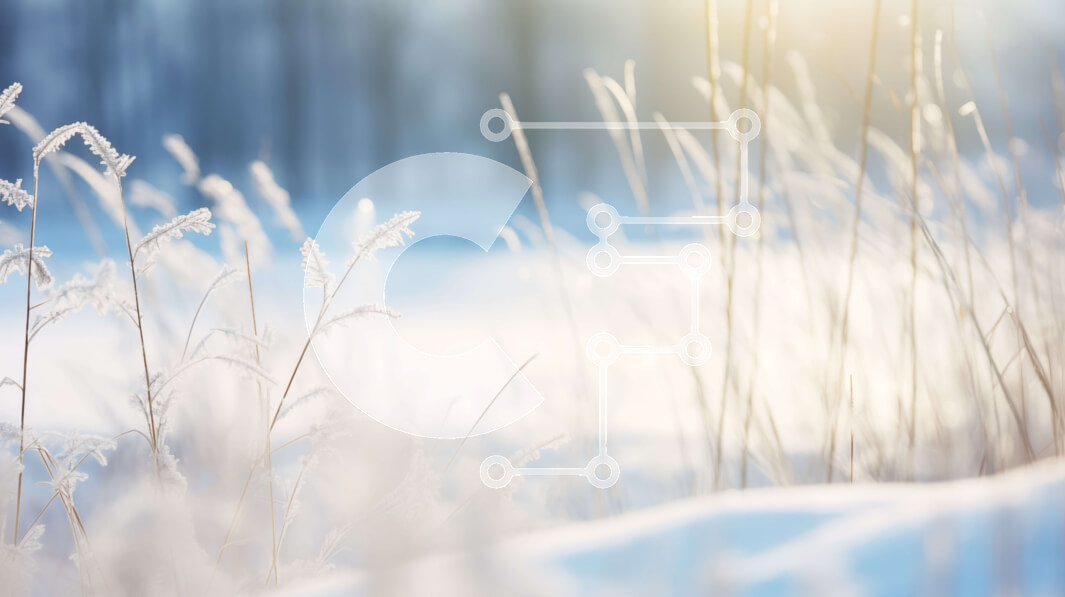 Intra Συλλεκτικό Ξύλινο Παζλ Plywood  4mm - Χειμερινό τοπίο με χιονισμένο πεδίο Σε Ξύλινο Κουτί - Διαστάσεις: 10x10 cm – 25 κομμάτια