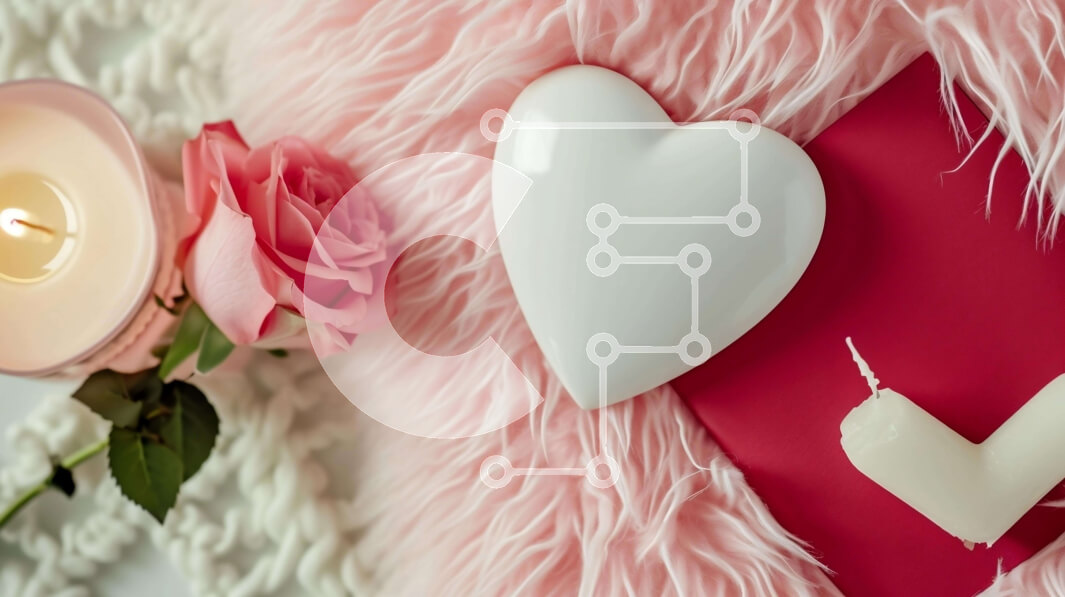 Intra Συλλεκτικό Ξύλινο Παζλ Plywood  4mm - Ρομαντική σύνθεση με κεριά και τριαντάφυλλα για την ημέρα του Αγίου Βαλεντίνου Σε Ξύλινο Κουτί - Διαστάσεις: 10x10 cm – 25 κομμάτια