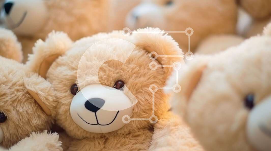 Intra Συλλεκτικό Ξύλινο Παζλ Plywood  4mm - Ομάδα αρκουδιών που αγκαλιάζονται και αγκαλιάζονται μαζί Σε Ξύλινο Κουτί - Διαστάσεις: 10x10 cm – 25 κομμάτια