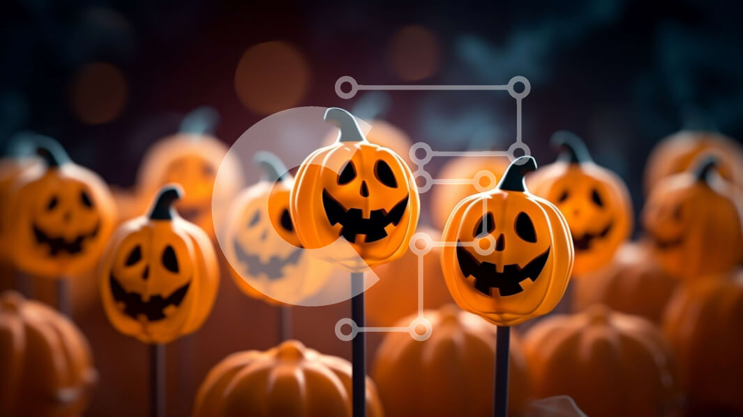 Intra Συλλεκτικό Ξύλινο Παζλ Plywood  4mm - Ομάδα γλειφιτζούρια σε σχήμα κολοκύθας σε ραβδιά Σε Ξύλινο Κουτί - Διαστάσεις Puzzle: 10x10 cm – 25 κομμάτια