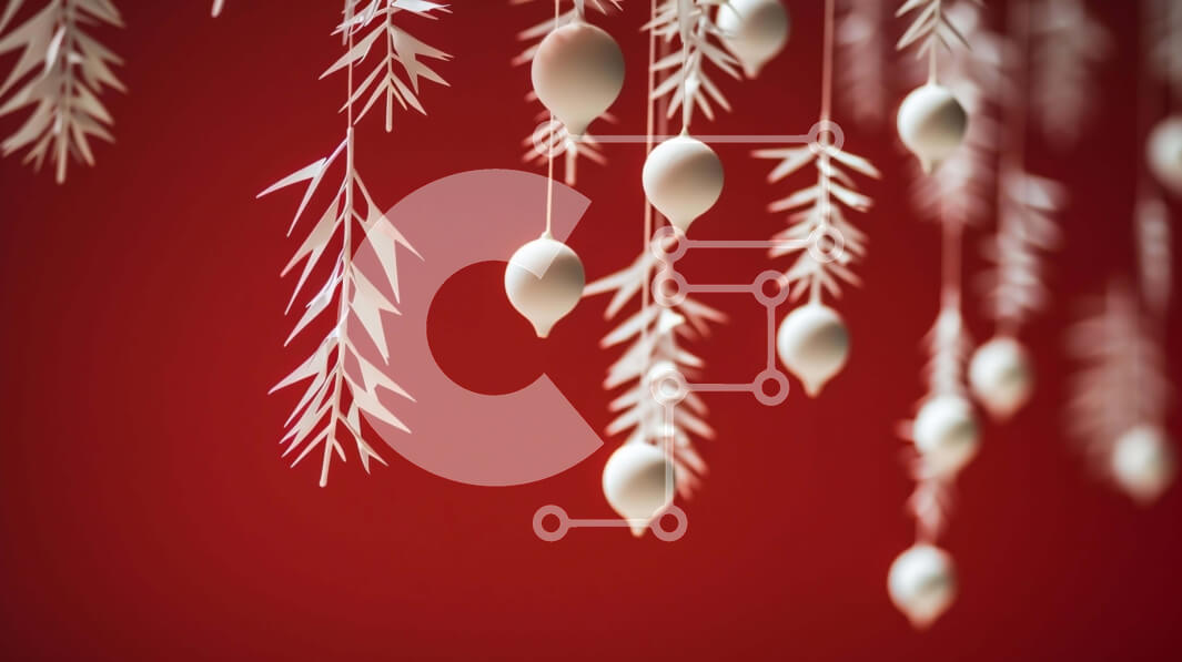 Intra Συλλεκτικό Ξύλινο Παζλ Plywood  4mm - Στολίδια από λευκό χαρτί που κρέμονται από την οροφή Σε Ξύλινο Κουτί - Διαστάσεις Puzzle: 10x10 cm – 25 κομμάτια