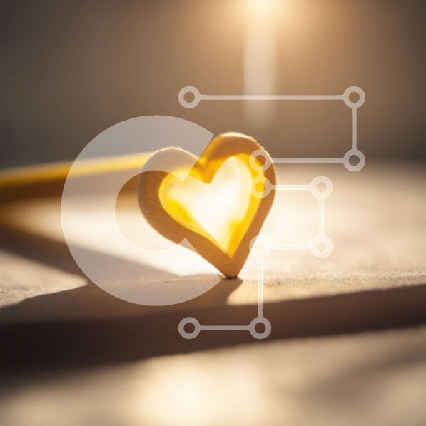 Intra Συλλεκτικό Ξύλινο Παζλ Plywood  4mm - Μολύβι σε σχήμα καρδιάς σε ανοιχτό βιβλίο ή χαρτί Σε Ξύλινο Κουτί - Διαστάσεις Puzzle: 10x10 cm – 25 κομμάτια