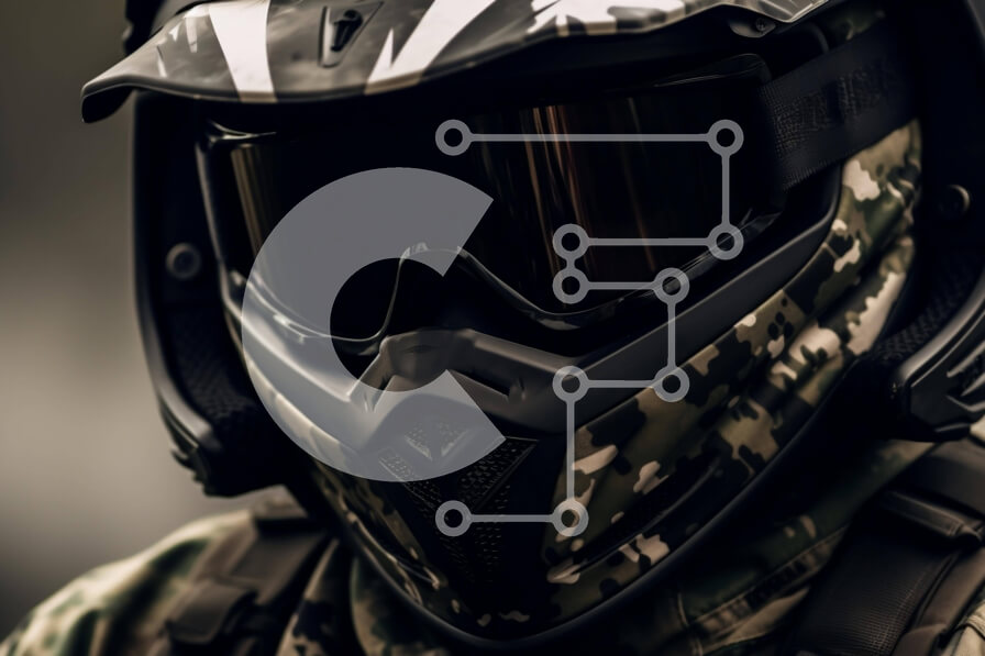 Intra Συλλεκτικό Ξύλινο Παζλ Plywood  4mm - Άνδρας με χακί εξοπλισμό παραλλαγής Σε Ξύλινο Κουτί - Διαστάσεις Puzzle: 10x10 cm – 25 κομμάτια