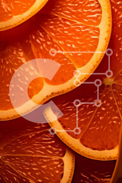 Σετ των 2 Intra Συλλεκτικό Ξύλινο Παζλ Plywood  4mm - Κοντινό πλάνο φέτες πορτοκαλιού τακτοποιημένα τακτοποιημένα Σε Ξύλινο Κουτί - Διαστάσεις: 10x10 cm – 25 κομμάτια