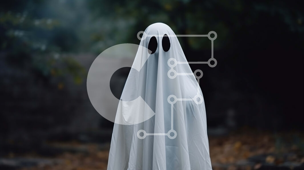 Intra Συλλεκτικό Ξύλινο Παζλ Plywood  4mm - Ghost Standing in the Woods - Mystery and Suspense Σε Ξύλινο Κουτί - Διαστάσεις Puzzle: 10x10 cm – 25 κομμάτια