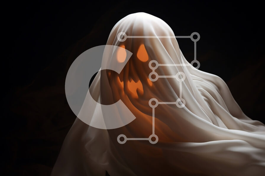 Intra Συλλεκτικό Ξύλινο Παζλ Plywood  4mm - Mysterious Ghost in the Dark Σε Ξύλινο Κουτί - Διαστάσεις: 10x10 cm – 25 κομμάτια