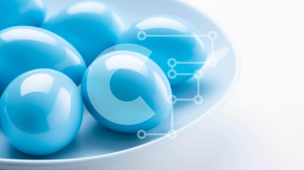 Intra Συλλεκτικό Ξύλινο Παζλ Plywood  4mm - Λευκό μπολ με πολλά μπλε αυγά Σε Ξύλινο Κουτί - Διαστάσεις: 10x10 cm – 25 κομμάτια