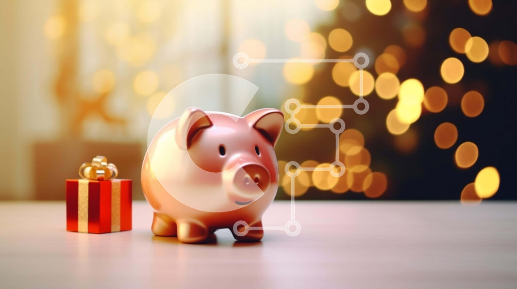 Intra Συλλεκτικό Ξύλινο Παζλ Plywood  4mm - Ροζ κουμπαράς και διακοσμητικό κουτί δώρου Σε Ξύλινο Κουτί - Διαστάσεις: 10x10 cm – 25 κομμάτια