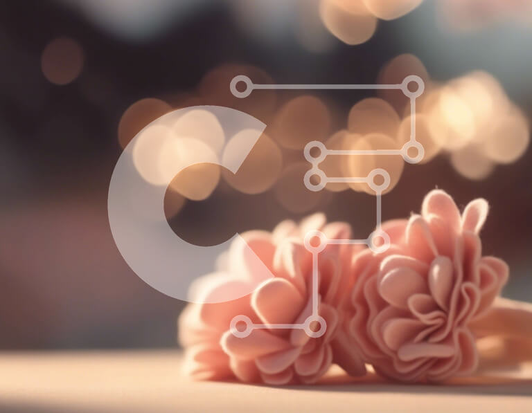 Intra Συλλεκτικό Ξύλινο Παζλ Plywood  4mm - Φρεσκοκομμένα ροζ λουλούδια σε ένα τραπέζι Σε Ξύλινο Κουτί - Διαστάσεις: 10x10 cm – 25 κομμάτια