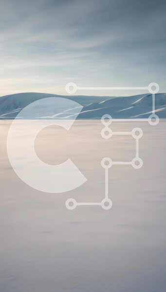 Intra Συλλεκτικό Ξύλινο Παζλ Plywood  4mm - Άνδρας που κάνει σκι σε ένα χιονισμένο χωράφι με βουνά στο βάθος Σε Ξύλινο Κουτί - Διαστάσεις Puzzle: 10x10 cm – 25 κομμάτια