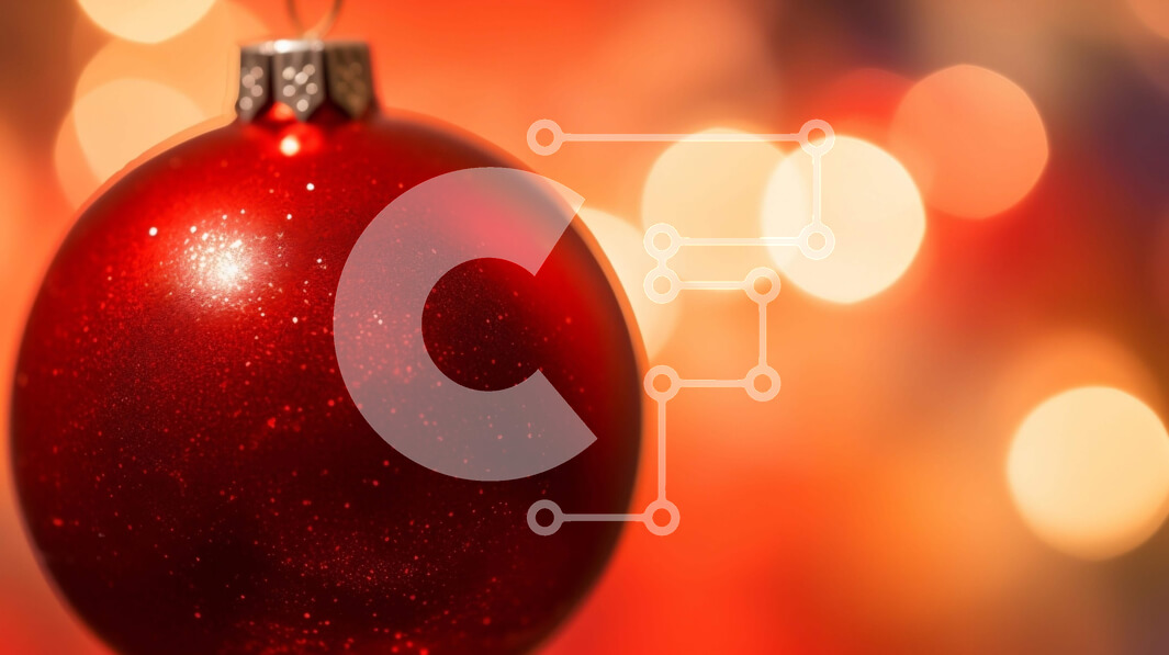 Intra Συλλεκτικό Ξύλινο Παζλ Plywood  4mm - Κόκκινη χριστουγεννιάτικη μπάλα που κρέμεται από το ταβάνι Σε Ξύλινο Κουτί - Διαστάσεις: 10x10 cm – 25 κομμάτια