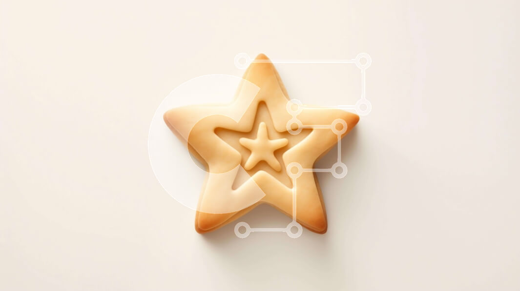 Σετ των 2 Intra Συλλεκτικό Ξύλινο Παζλ Plywood  4mm - Μπισκότο σε σχήμα αστεριού για διακόσμηση ή ορεκτικό Σε Ξύλινο Κουτί - Διαστάσεις: 10x10 cm – 25 κομμάτια