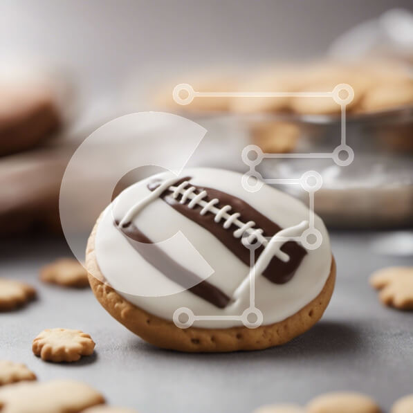 Σετ των 2 Intra Συλλεκτικό Ξύλινο Παζλ Plywood  4mm - Μπισκότο σε σχήμα ποδοσφαίρου με γλάσο και πασπάλισμα Σε Ξύλινο Κουτί - Διαστάσεις: 10x10 cm – 25 κομμάτια