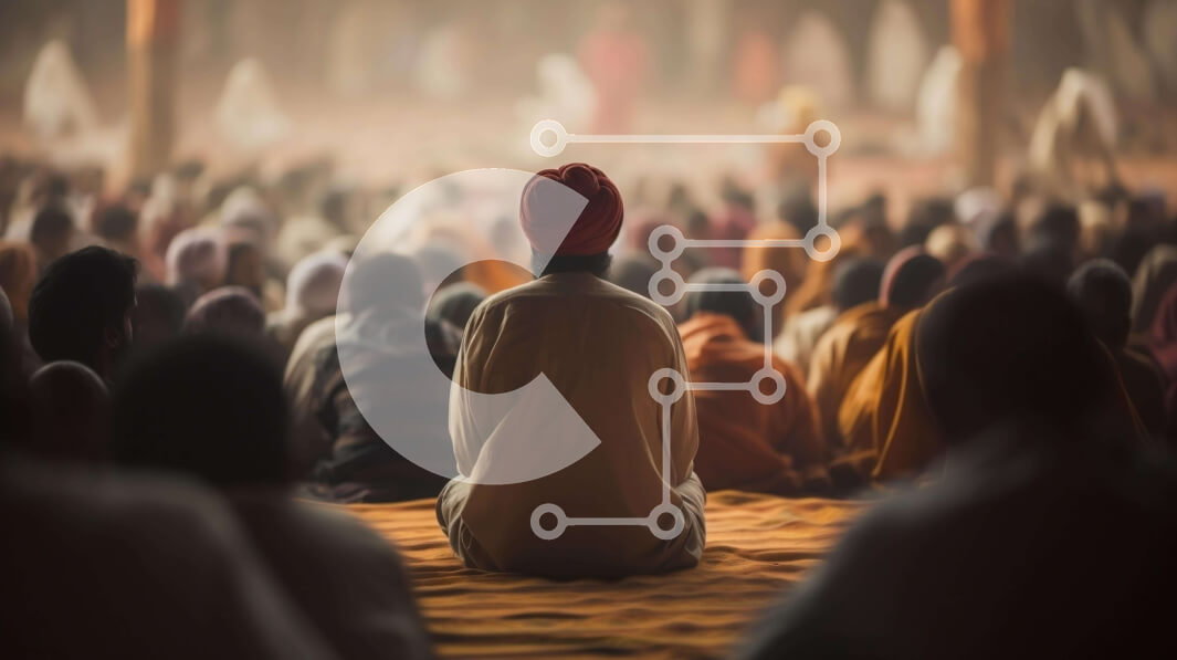 Intra Συλλεκτικό Ξύλινο Παζλ Plywood  4mm - Άνθρωπος που συμμετέχει σε θρησκευτική ή πνευματική δραστηριότητα Σε Ξύλινο Κουτί - Διαστάσεις Puzzle: 10x10 cm – 25 κομμάτια