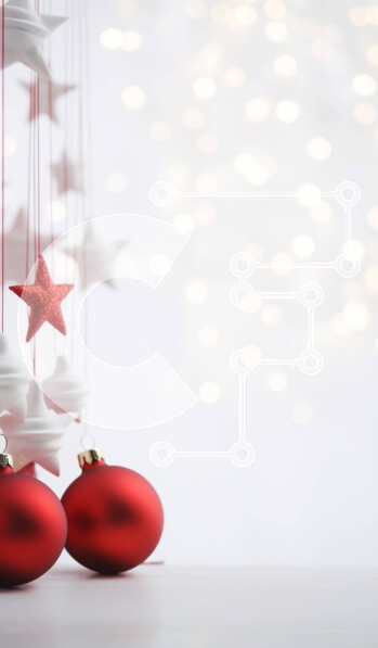 Intra Συλλεκτικό Ξύλινο Παζλ Plywood  4mm - Χριστουγεννιάτικα στολίδια και φωτάκια Σε Ξύλινο Κουτί - Διαστάσεις: 10x10 cm – 25 κομμάτια