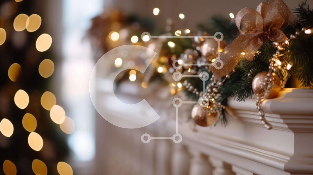 Intra Συλλεκτικό Ξύλινο Παζλ Plywood  4mm - Διακοσμημένο μαντήλι για την εορταστική περίοδο Σε Ξύλινο Κουτί - Διαστάσεις: 10x10 cm – 25 κομμάτια