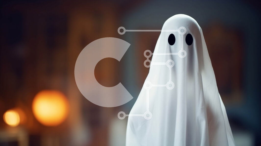 Intra Συλλεκτικό Ξύλινο Παζλ Plywood  4mm - Φάντασμα με λευκό κοστούμι σε ένα άδειο δωμάτιο Σε Ξύλινο Κουτί - Διαστάσεις Puzzle: 10x10 cm – 25 κομμάτια