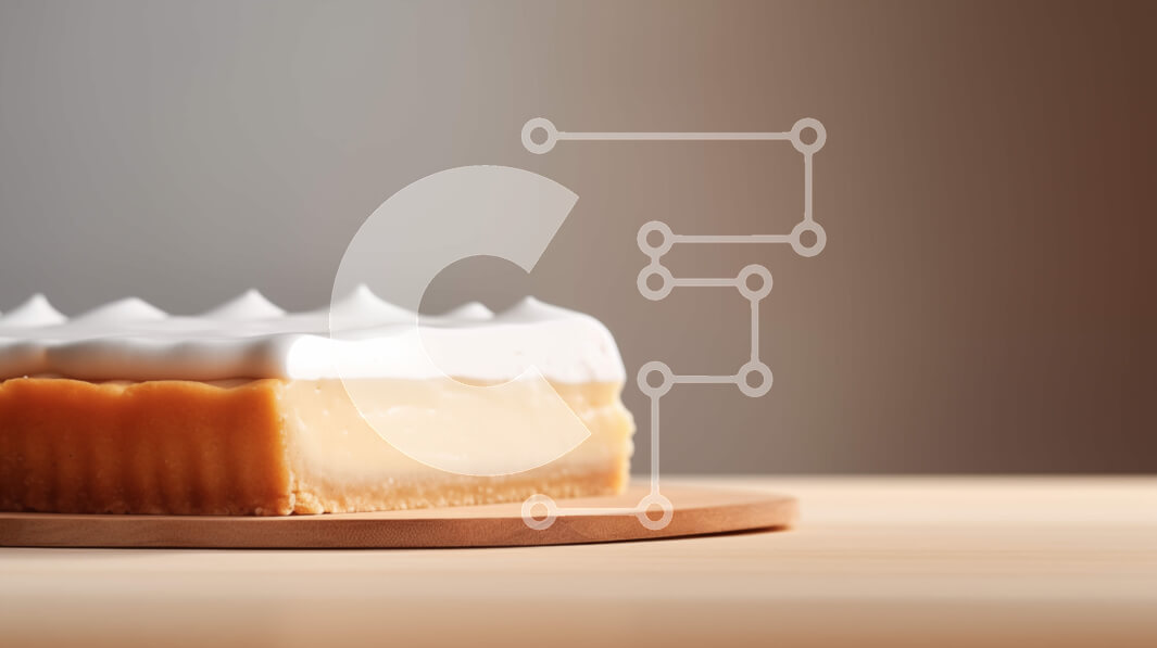 Σετ των 2 Intra Συλλεκτικό Ξύλινο Παζλ Plywood  4mm - Φέτα κέικ με σαντιγί και μαρέγκα Σε Ξύλινο Κουτί - Διαστάσεις: 10x10 cm – 25 κομμάτια