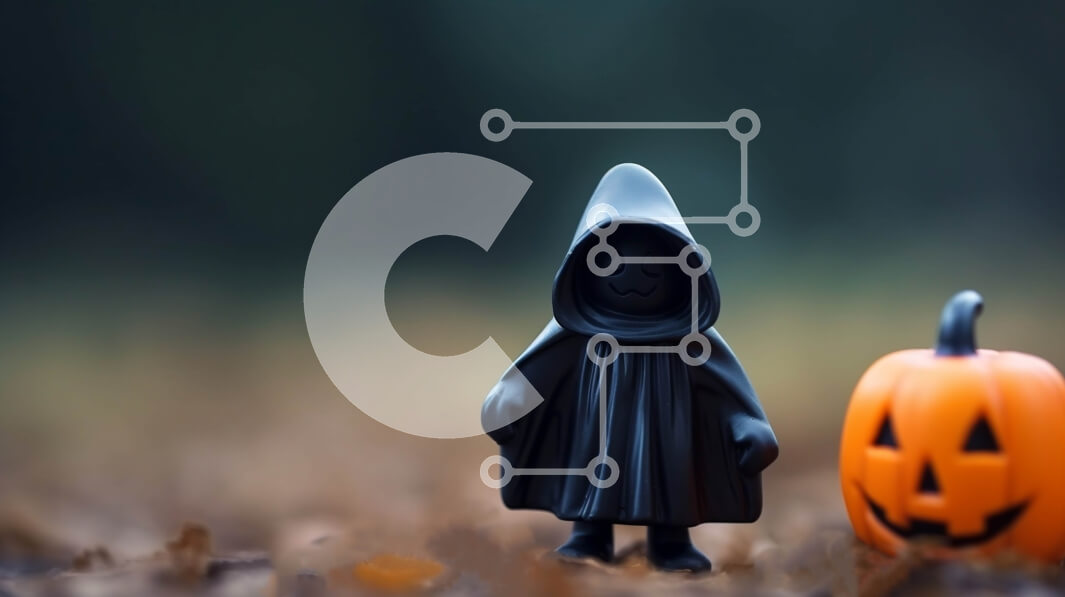 Intra Συλλεκτικό Ξύλινο Παζλ Plywood  4mm - Φθινοπωρινή σκηνή με τη φιγούρα του παιχνιδιού και την κολοκύθα Σε Ξύλινο Κουτί - Διαστάσεις Puzzle: 10x10 cm – 25 κομμάτια