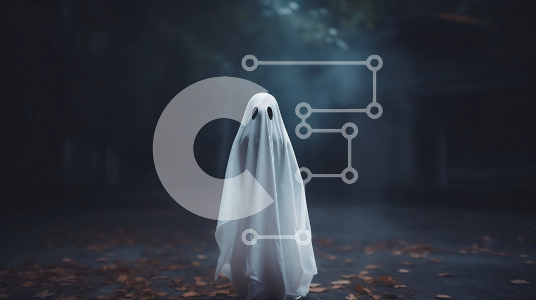 Intra Συλλεκτικό Ξύλινο Παζλ Plywood  4mm - Φάντασμα που στέκεται σε εξωτερικούς χώρους στο σκοτάδι Σε Ξύλινο Κουτί - Διαστάσεις Puzzle: 10x10 cm – 25 κομμάτια