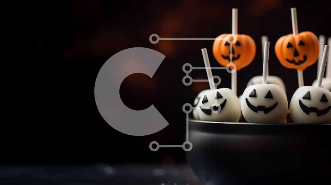 Intra Συλλεκτικό Ξύλινο Παζλ Plywood  4mm - Lollipops κολοκύθας με θέμα το Halloween Σε Ξύλινο Κουτί - Διαστάσεις: 10x10 cm – 25 κομμάτια