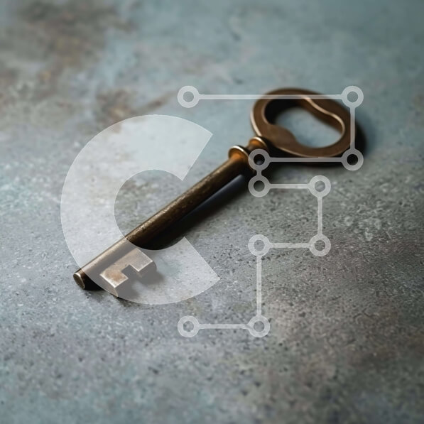 Intra Συλλεκτικό Ξύλινο Παζλ Plywood  4mm - Κλειδί για την επιφάνεια από σκυρόδεμα Σε Ξύλινο Κουτί - Διαστάσεις: 10x10 cm – 25 κομμάτια