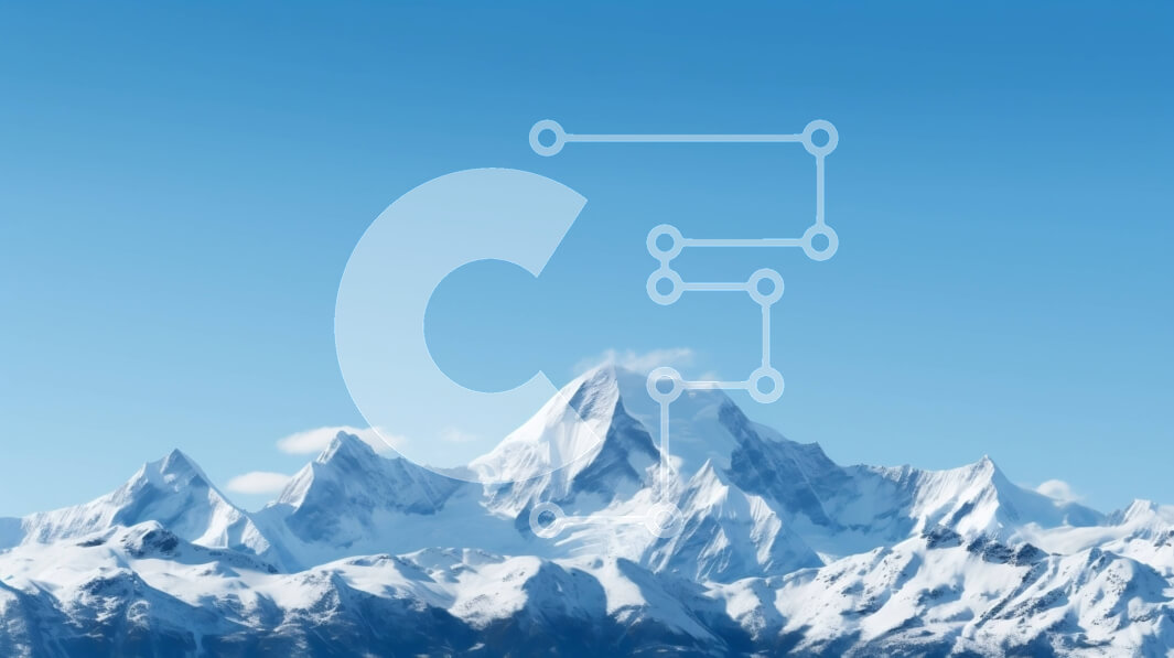 Intra Συλλεκτικό Ξύλινο Παζλ Plywood  4mm - Χιονισμένη οροσειρά με καταγάλανο ουρανό Σε Ξύλινο Κουτί - Διαστάσεις: 10x10 cm – 25 κομμάτια