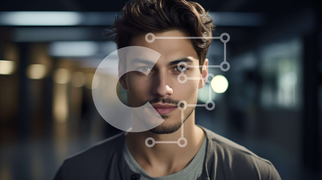 Intra Συλλεκτικό Ξύλινο Παζλ Plywood  4mm - Άτομο στον άδειο διάδρομο κοιτάζοντας την κάμερα Σε Ξύλινο Κουτί - Διαστάσεις Puzzle: 10x10 cm – 25 κομμάτια