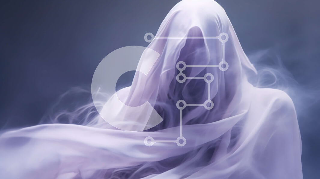 Intra Συλλεκτικό Ξύλινο Παζλ Plywood  4mm - Ethereal Ghostly Figure in Mist Σε Ξύλινο Κουτί - Διαστάσεις Puzzle: 10x10 cm – 25 κομμάτια