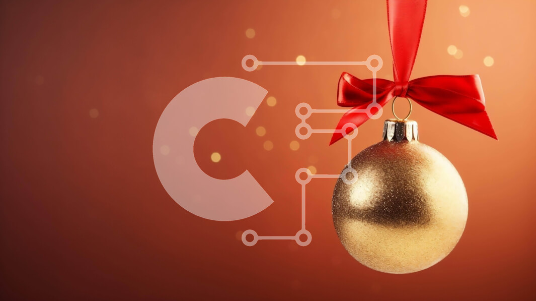 Intra Συλλεκτικό Ξύλινο Παζλ Plywood  4mm - Χρυσή μπάλα που κρέμεται σε πορτοκαλί φόντο Σε Ξύλινο Κουτί - Διαστάσεις Puzzle: 10x10 cm – 25 κομμάτια