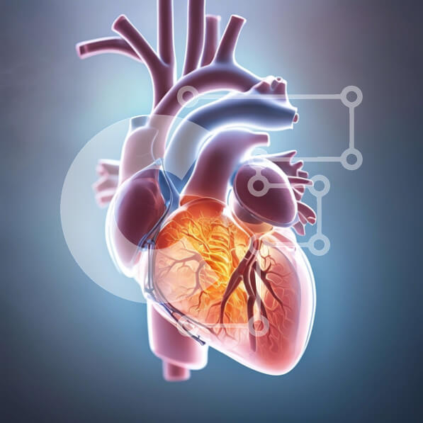 Intra Συλλεκτικό Ξύλινο Παζλ Plywood  4mm - τρισδιάστατη απόδοση της ανθρώπινης καρδιάς Σε Ξύλινο Κουτί - Διαστάσεις Puzzle: 10x10 cm – 25 κομμάτια