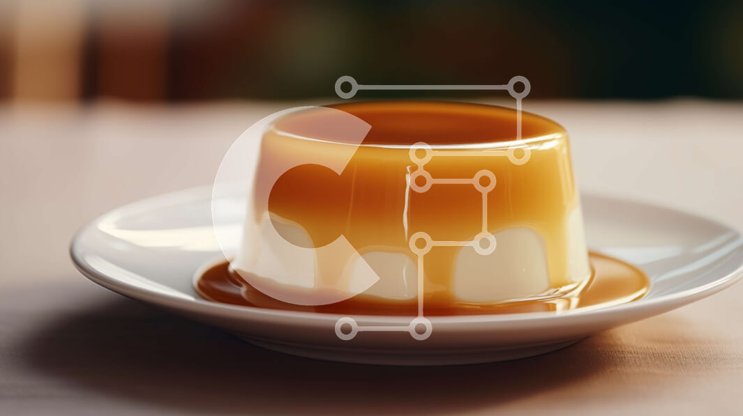 Σετ των 2 Intra Συλλεκτικό Ξύλινο Παζλ Plywood  4mm - Νόστιμο επιδόρπιο παγωτού με σάλτσα καραμέλας Σε Ξύλινο Κουτί - Διαστάσεις: 10x10 cm – 25 κομμάτια