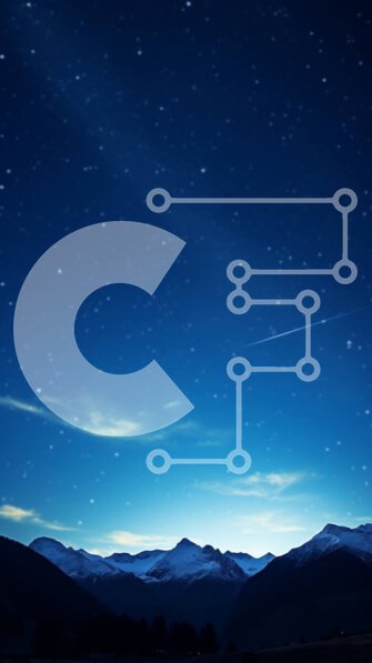 Σετ των 2 Intra Συλλεκτικό Ξύλινο Παζλ Plywood  4mm - Έναστρος νυχτερινός ουρανός με βουνά και λόφους Σε Ξύλινο Κουτί - Διαστάσεις: 10x10 cm – 25 κομμάτια