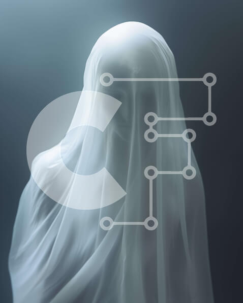 Intra Συλλεκτικό Ξύλινο Παζλ Plywood  4mm - Φανταστική φιγούρα καλυμμένη με λευκό ύφασμα Σε Ξύλινο Κουτί - Διαστάσεις Puzzle: 10x10 cm – 25 κομμάτια