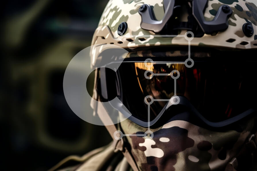 Intra Συλλεκτικό Ξύλινο Παζλ Plywood  4mm - Στρατιώτης με εξοπλισμό παραλλαγής Σε Ξύλινο Κουτί - Διαστάσεις Puzzle: 10x10 cm – 25 κομμάτια