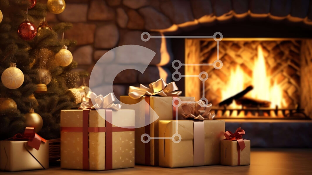 Intra Συλλεκτικό Ξύλινο Παζλ Plywood  4mm - Δώρα διακοπών δίπλα στο τζάκι με διακοσμητικά Σε Ξύλινο Κουτί - Διαστάσεις: 10x10 cm – 25 κομμάτια