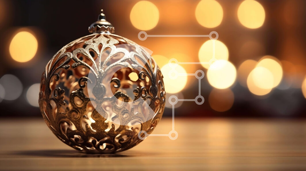 Intra Συλλεκτικό Ξύλινο Παζλ Plywood  4mm - Περίτεχνο μεταλλικό αυγό σε ξύλινο τραπέζι με κεριά Σε Ξύλινο Κουτί - Διαστάσεις Puzzle: 10x10 cm – 25 κομμάτια