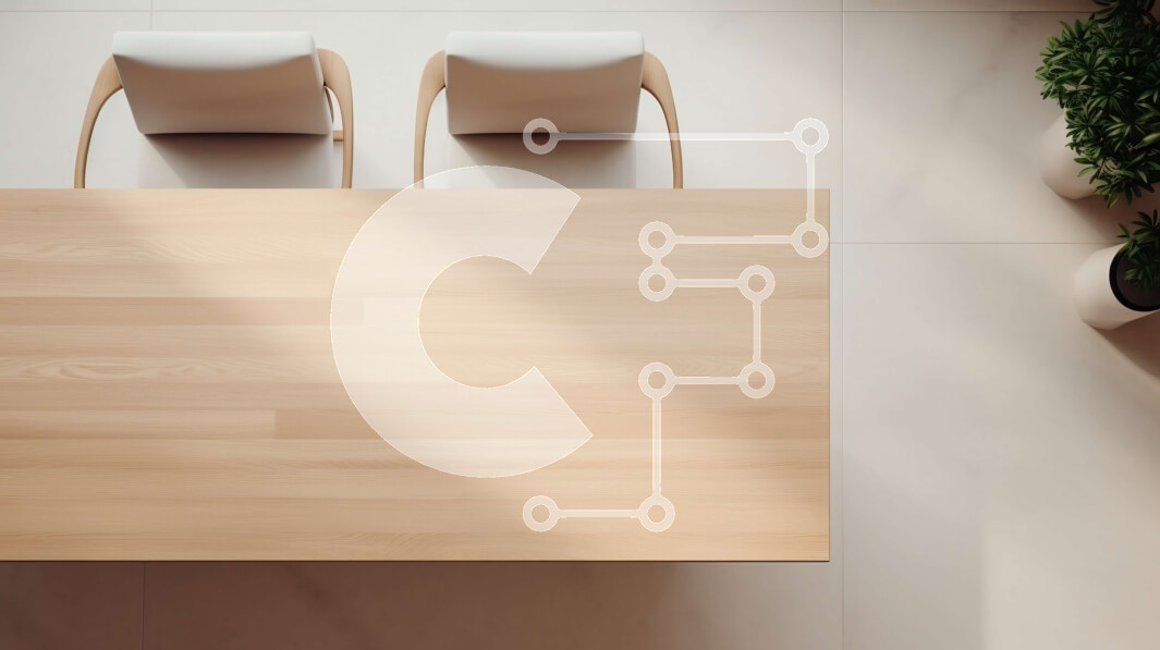 Intra Συλλεκτικό Ξύλινο Παζλ Plywood  4mm - Ξύλινο τραπέζι με λευκές καρέκλες σε μινιμαλιστικό εσωτερικό Σε Ξύλινο Κουτί - Διαστάσεις Puzzle: 10x10 cm – 25 κομμάτια