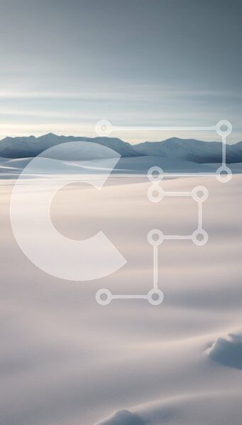 Σετ των 2 Intra Συλλεκτικό Ξύλινο Παζλ Plywood  4mm - Άνθρωπος που κάνει σκι στο χιονισμένο ορεινό πεδίο Σε Ξύλινο Κουτί - Διαστάσεις: 10x10 cm – 25 κομμάτια