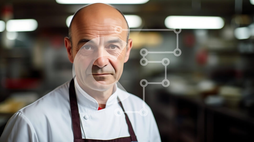 Intra Συλλεκτικό Ξύλινο Παζλ Plywood  4mm - Επαγγελματίας σεφ στην κουζίνα Σε Ξύλινο Κουτί - Διαστάσεις Puzzle: 10x10 cm – 25 κομμάτια