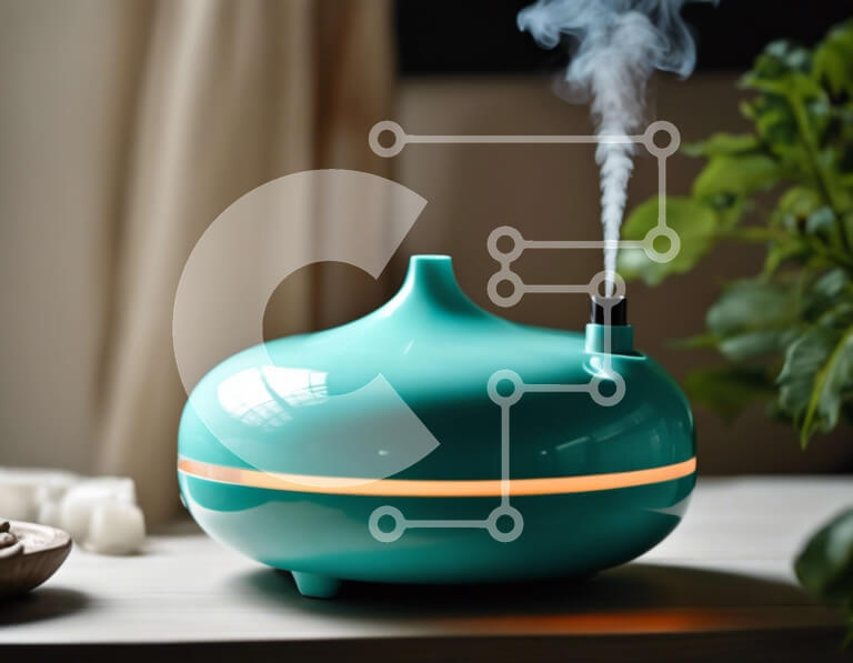 Intra Συλλεκτικό Ξύλινο Παζλ Plywood  4mm - Διαχύτης αρωματοθεραπείας με ατμό Σε Ξύλινο Κουτί - Διαστάσεις Puzzle: 10x10 cm – 25 κομμάτια