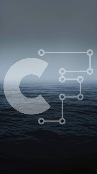 Σετ των 2 Intra Συλλεκτικό Ξύλινο Παζλ Plywood  4mm - Γραφική θέα στο συννεφιασμένο νερό με βάρκα και νησιά Σε Ξύλινο Κουτί - Διαστάσεις: 10x10 cm – 25 κομμάτια