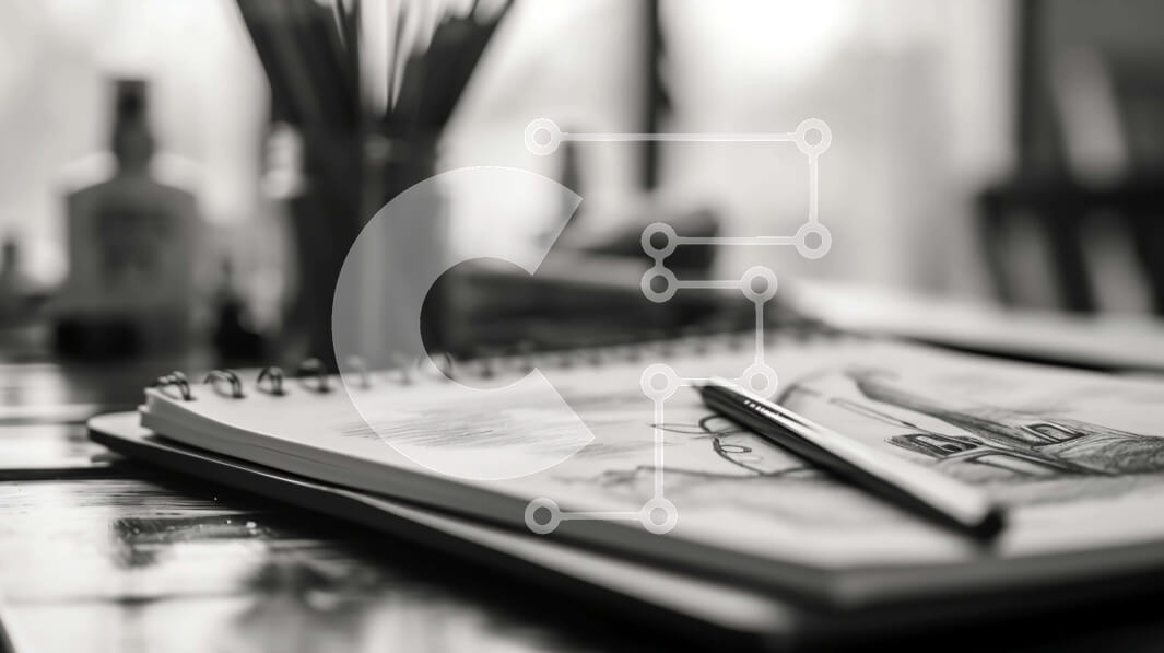 Intra Συλλεκτικό Ξύλινο Παζλ Plywood  4mm - Ασπρόμαυρο Σκίτσο με στυλό και μπουκάλια Σε Ξύλινο Κουτί - Διαστάσεις: 10x10 cm – 25 κομμάτια